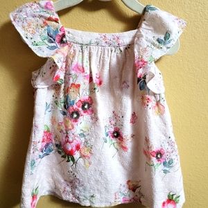 ZARA Baby Girl Floral Dress - 18/24 months